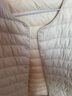 鴨鴨（YAYA）佟麗婭同款輕薄羽絨服女短款秋冬羽絨內膽輕型薄款保暖外套GF 米白色【女款】 M 160 曬單實(shí)拍圖