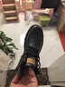 紅蜻蜓馬丁靴男秋季增高短靴子百搭輕便手抓紋機車(chē)男靴WTD450011黑色42 曬單實(shí)拍圖