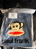 大嘴猴（paul frank）牛仔褲男士秋冬季褲子男美式復古潮牌休閑褲男褲修身長(cháng)褲藍色加絨 曬單實(shí)拍圖