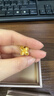 六福珠寶足金清新小花系列5G工藝黃金吊墜不含項鏈單件 計價(jià) GJG0146DS 1.98克(含工費303元) 四葉花 曬單實(shí)拍圖