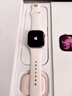 Apple/蘋(píng)果 Watch S11 智能手表GPS款42毫米玫瑰金色鋁金屬表殼淡桃粉色運動(dòng)型表帶S/M MEUN4CH/B 曬單實(shí)拍圖