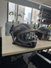 君豪龍（JUNHAOLONG）頭盔摩托車(chē)全盔新國標3c認證男復古冬季防凍專(zhuān)用保暖高清電動(dòng)電瓶車(chē)女士四季通用隱藏內推鏡片防霧 亮黑-防霧【鍍銀鏡】防霧劑+圍脖 52-62厘米 曬單實(shí)拍圖