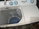 海爾（Haier）雙缸洗衣機 12公斤大容量半自動(dòng)家用洗衣機 雙品質(zhì)電機 超凈洗 洗脫分離 一級能效家電換新補貼15% 曬單實(shí)拍圖