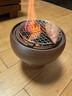 尊壺圍爐煮茶壺茶具套裝木炭爐火爐風(fēng)爐燒水煮茶燒烤炭火爐帶隔熱底托 圓缽炭爐+底盤(pán) 曬單實(shí)拍圖