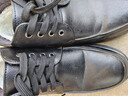 蜻蜓牌真皮羊毛棉鞋男冬季加絨保暖高幫皮鞋防滑軟底老人鞋中老年爸爸鞋 黑色 41 曬單實(shí)拍圖