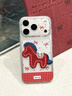 五鼠 FIVEMICE適用蘋(píng)果17promax手機殼iphone17小馬帶掛繩高級感透明全包防摔16pro新年紅色硅膠軟創(chuàng  )意小眾女款 【小馬+掛繩】透明軟殼_耐臟防摔 iPhone 17 Pro Ma 曬單實(shí)拍圖