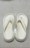 俞兆林（YUZHAOLIN）人字拖女外穿厚底踩屎感夾腳拖外穿沙灘鞋 YQ690 白色 38/39 曬單實(shí)拍圖