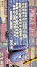 羅技（Logitech）POP ICON KEYS無(wú)線(xiàn)藍牙鍵盤(pán) AI輕音薄膜電腦辦公鍵盤(pán)鼠標套裝 mac ipad鍵鼠套裝泡泡鍵盤(pán)自定義鍵 POP ICON COMBO 紫色 曬單實(shí)拍圖