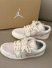 耐克喬丹圣誕系列女冬日AJ1板鞋新款溫暖配色運動(dòng)鞋JORDAN HV4268 120淺土褐/帆白/麻黃 37.5 曬單實(shí)拍圖