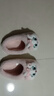 迪士尼女童棉拖鞋兒童拖鞋室內防滑秋冬季瑪麗貓棉拖F4626TS2 粉 34-35 曬單實(shí)拍圖