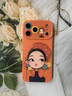 金恒適用蘋(píng)果17promax手機殼新款iPhone17promax可愛(ài)卡通女孩17promax帶掛繩輕奢女神iphone17硅膠軟殼 【星宇橙帶帽女孩+雙扣掛繩】硅膠軟殼-鏡頭保護 iPhone17p 曬單實(shí)拍圖