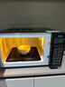 格蘭仕（Galanz）微波爐烤箱一體機光波20L家用700W節能平板易清潔智能菜單多功能小型燒烤解凍預約DG 全新機器 曬單實(shí)拍圖