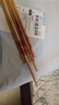 筷子家用天然楠竹高檔竹筷子中式印花福字筷子喜慶竹筷子防滑防霉 20雙 曬單實(shí)拍圖