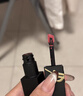YSL圣羅蘭黑管啞光愛(ài)心唇釉216霧面口紅化妝品生日禮物送女友新年禮物 曬單實(shí)拍圖