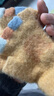 嬰幼兒寶寶半指手套秋冬季薄款露指保暖嬰童小孩半截女寶男孩冬季 半指手套【黃色】 曬單實(shí)拍圖