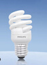 飛利浦（PHILIPS）螺旋型節能燈e27螺口燈泡超亮三基色節能燈泡【15W-黃光】日光節能燈 曬單實(shí)拍圖