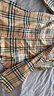 博柏利（BURBERRY）女款Vintage格紋棉質(zhì)長(cháng)袖襯衫女裝禮物女 80222841 典藏米色 XXS /品牌原碼 02 曬單實(shí)拍圖
