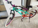 探路人土坡山地自行車(chē)變速碟剎白胎180響花鼓26寸單盤(pán)越野男女學(xué)生單車(chē) 炫彩綠橙【白胎-180響花鼓】 26英寸 曬單實(shí)拍圖