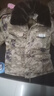 新款兒童裝迷彩棉大衣加厚男女童幼兒小學(xué)生軍大衣防寒保暖棉襖 L款 110 曬單實(shí)拍圖