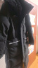 波司登（BOSIDENG）冬季極寒羽絨服鵝絨谷愛(ài)凌同款男女情侶款長(cháng)款連帽加厚保暖外套 黑色8056 L 170/92A 曬單實(shí)拍圖