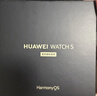 HUAWEI WATCH 5 46mm基礎款深錆色不銹鋼表殼蒼穹黑首創(chuàng  )X-TAP智感窗eSIM通信手表華為智能手表watch5 曬單實(shí)拍圖