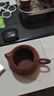 京東京造 宜興紫砂壺 手工【原礦紫泥】煮茶泡茶壺茶具 西施壺210ml 曬單實(shí)拍圖