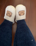 潤柔棉拖鞋女士秋冬季保暖加絨毛毛可愛(ài)室內家居家用情侶男款抗菌防臭 曬單實(shí)拍圖