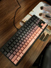 邁從（MCHOSE）G87 V2/K87S旋鈕無(wú)線(xiàn)機械鍵盤(pán)電競游戲客制化有線(xiàn)/藍牙三模gasket結構全鍵熱插拔筆記本電腦辦公 G87 黑莓粉漸變側刻 熾焰軸 曬單實(shí)拍圖