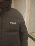 FILA 斐樂(lè )官方情侶款長(cháng)款羽絨服冬新款防潑水防污漬RGB多彩羽絨 正黑色-BK 3XL 190/108A/XXXL 曬單實(shí)拍圖