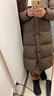 波司登25年羽絨服女款冬季鵝絨加厚連帽商務(wù)通勤百搭超長(cháng)款外套商場(chǎng)同款 曬單實(shí)拍圖