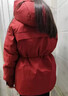 鴨鴨紅色工裝派克羽絨服女中長(cháng)款2025冬季新款潮流韓版小眾設計感外套 漿果紅 S (建議90-130斤) 曬單實(shí)拍圖