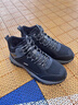 鴻星爾克棉鞋加絨休閑鞋冬季新款男鞋戶(hù)外棉鞋防滑保暖加厚雪地靴運動(dòng)鞋 正黑/碳灰 44 曬單實(shí)拍圖