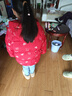 巴拉巴拉童裝兒童羽絨服女童2025新款春裝紅色拜年服甜美外套大童新年衣服 曬單實(shí)拍圖