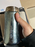 水宜生純鈦保溫杯鈦杯抗菌保鮮高檔便攜燜茶水杯茶水分離迷你女士禮物 mini冰晶藍【280ML】 曬單實(shí)拍圖