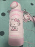 杯具熊（BEDDYBEAR）成人雙飲保溫杯送禮物女士吸管直飲便攜保溫壺水杯男士大容量杯子 海浪系列-KT貓（500ml） 曬單實(shí)拍圖