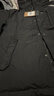 The North Face北面羽絨服男戶(hù)外鵝絨防潑水保暖外套88R4 黑色/4H0 L 曬單實(shí)拍圖
