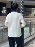 馬克華菲【假兩件】男士毛衣2025秋冬季麻花紋簡(jiǎn)約百搭舒適時(shí)尚圓領(lǐng)上衣服 曬單實(shí)拍圖