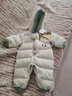 巴拉巴拉童裝嬰兒羽絨服連體衣寶寶2025新款冬裝加厚保暖哈衣爬服萌趣造型 曬單實(shí)拍圖