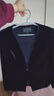絲柏舍絲絨小西裝外套女2026春裝新款時(shí)尚通勤一?？蹥赓|(zhì)長(cháng)袖上衣 曬單實(shí)拍圖