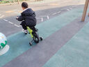 貝琦童鎂合金兒童自行車(chē)2-3-4-5-6-7-8-9歲男女孩小學(xué)生腳踏單車(chē) 熒光綠【一體輪】+雙碟剎后座款 14寸（身高95-105CM,約3-4歲） 曬單實(shí)拍圖