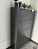 江緯鞋柜門(mén)口入戶(hù)柜一體靠墻收納架多層家用門(mén)口新款2025 【加厚碳鋼】灰9層長(cháng)100高149cm 曬單實(shí)拍圖