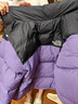 北面兒童羽絨服ICON兒童96 Nuptse防潑水鵝絨羽絨服保暖紫色|8A4C 6KO/極巔紫 160 XL（160/76）充絨量約212g 曬單實(shí)拍圖