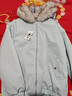 芭芙達妮棉服女款2025年最新款冬季甜美毛茸茸連帽棉衣保暖雙面棉襖女 連帽外套 M 建議95-115斤 曬單實(shí)拍圖