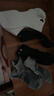 安德瑪（Under Armour）襪子【3雙】籃羽毛球運動(dòng)短襪男女跑步防臭加厚毛巾中棉襪筒 曬單實(shí)拍圖
