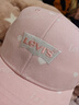 Levi's 李維斯兒童女童鴨舌帽兒童遮陽(yáng)帽愛(ài)心印花棒球帽 玫瑰淺粉 8/20【建議頭圍54-56cm】 曬單實(shí)拍圖