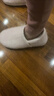 內泊【羊毛超保暖】乳膠棉鞋冬季全包跟防臭室內舒適家居棉拖鞋女粉38 曬單實(shí)拍圖