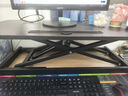 代斯克升降電腦桌升降架站立式工作臺辦公站立式氣動(dòng)電腦支架辦公書(shū)桌 豪華氣動(dòng)無(wú)極升降—黑色80cm 曬單實(shí)拍圖