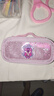 迪士尼（Disney）小學(xué)生筆袋 手提大容量文具袋/高顏值鉛筆袋/流沙文具盒筆盒 女孩學(xué)習用品收納袋 草莓熊A83317-T1 曬單實(shí)拍圖