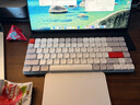 京東京造K3Max矮軸機械鍵盤(pán)超薄 三模無(wú)線(xiàn)藍牙Mac適配小巧 佳達隆2.0茶軸 84鍵辦公電腦游戲電競 天青白色 曬單實(shí)拍圖