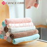 潔麗雅（Grace）洗碗布家務(wù)清潔抹布廚房家用洗碗巾毛巾吸水擦桌子 10條裝 曬單實(shí)拍圖